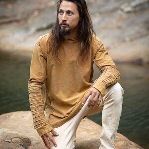 JAMIS Rustic Brown Mens Jumper Long